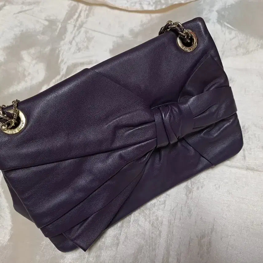 [BUNJANG] Nina Ricci Chain Shoulder Tote Crossbody Bag / 니나리치 체인 숄더백 토트백 크로스백