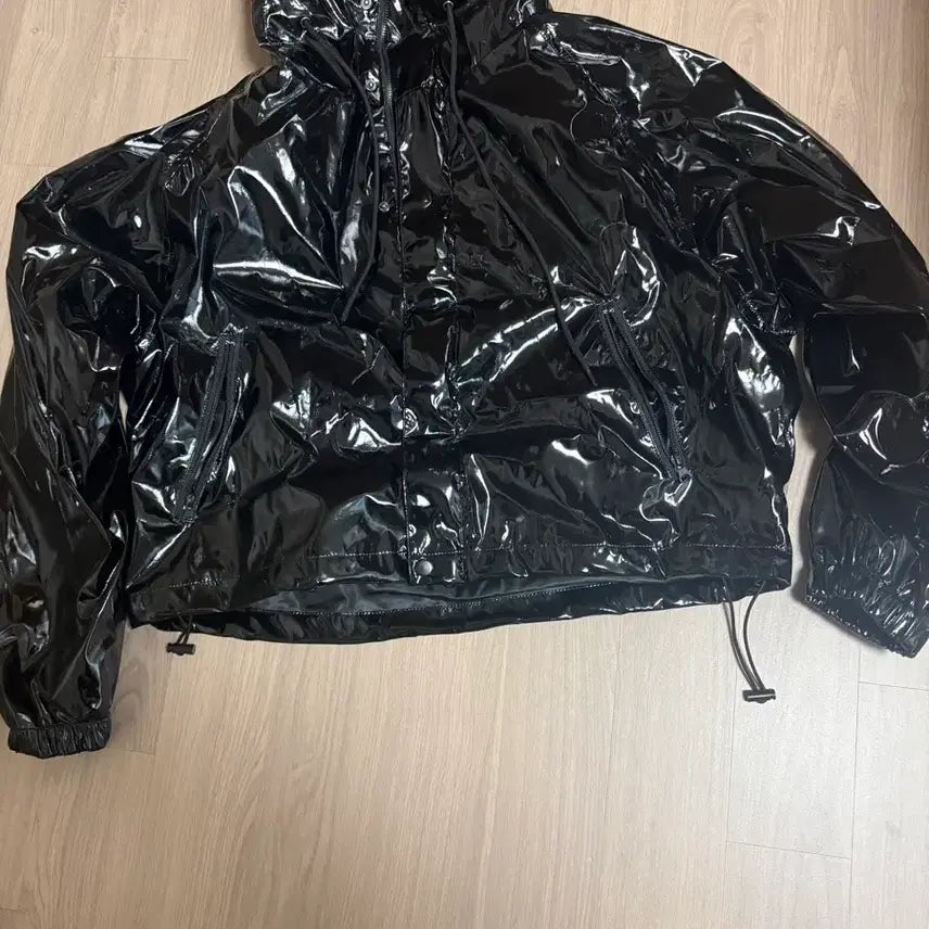 [BUNJANG] Black Glossy Jacket / 블랙 유광 자켓