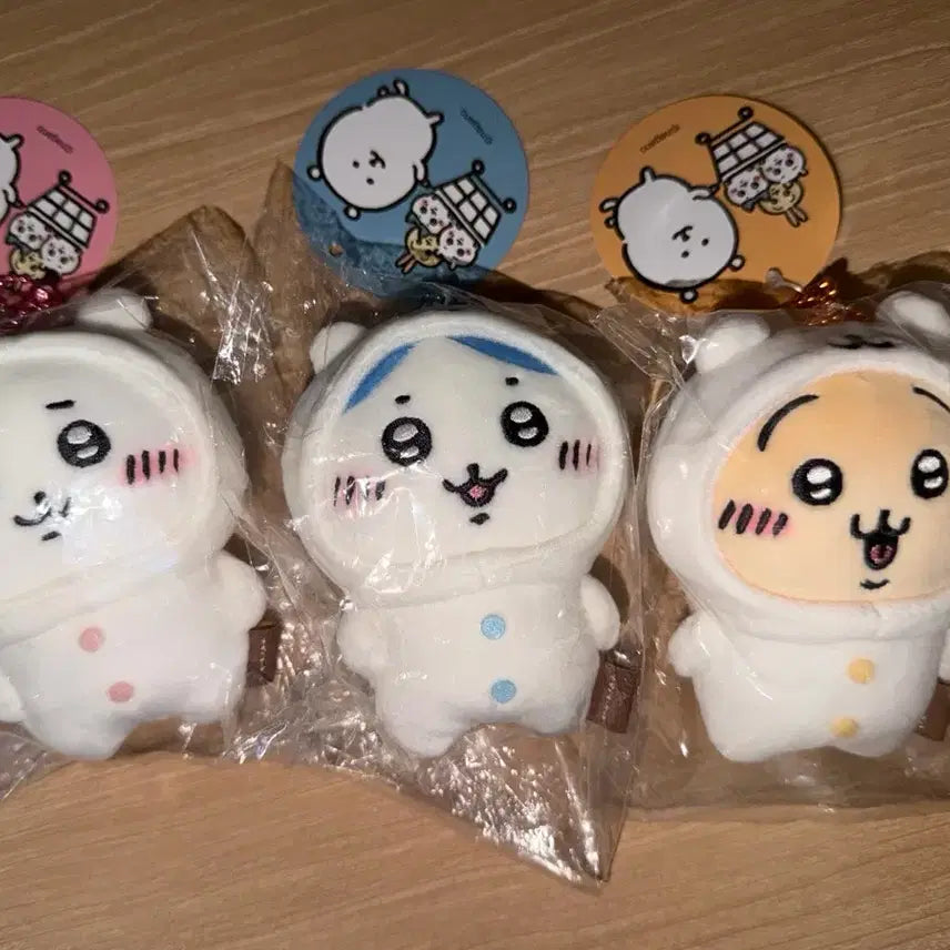 [BUNJANG] Nagano "Monjakui" Nodding Bear Mascot - Chiikawa, Hachiware, Usagi Plush / 나가노 먼작귀 농담곰 마스코트 치이카와 하치와레 우사기 인형