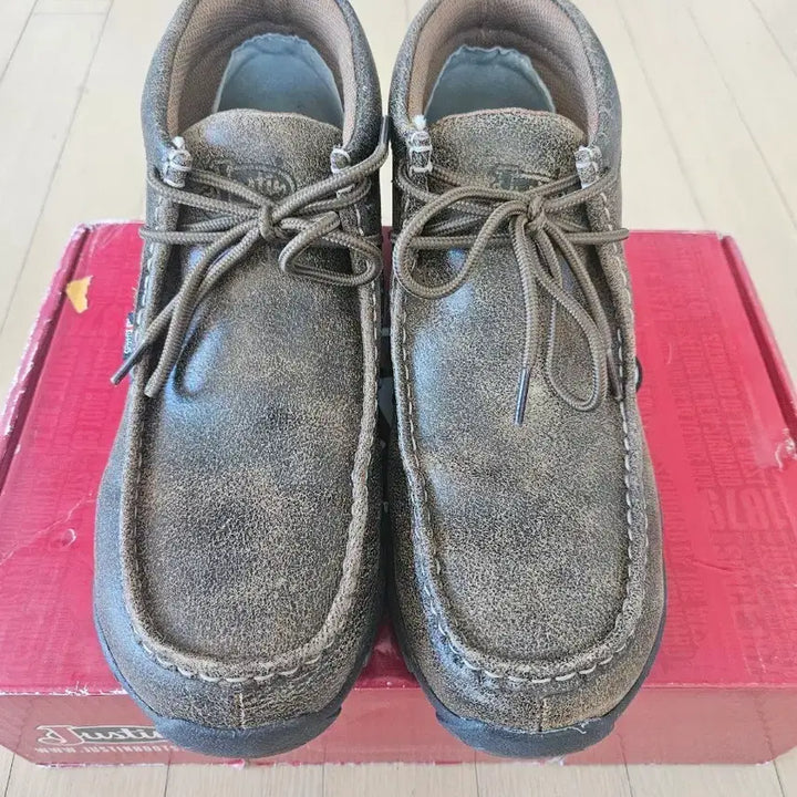 [BUNJANG] Justin Boots Cappie Steel Toe Work Boots / 저스틴부츠 캐피 워크화 (Justin Boots Cappie)