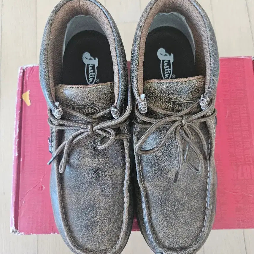 [BUNJANG] Justin Boots Cappie Steel Toe Work Boots / 저스틴부츠 캐피 워크화 (Justin Boots Cappie)