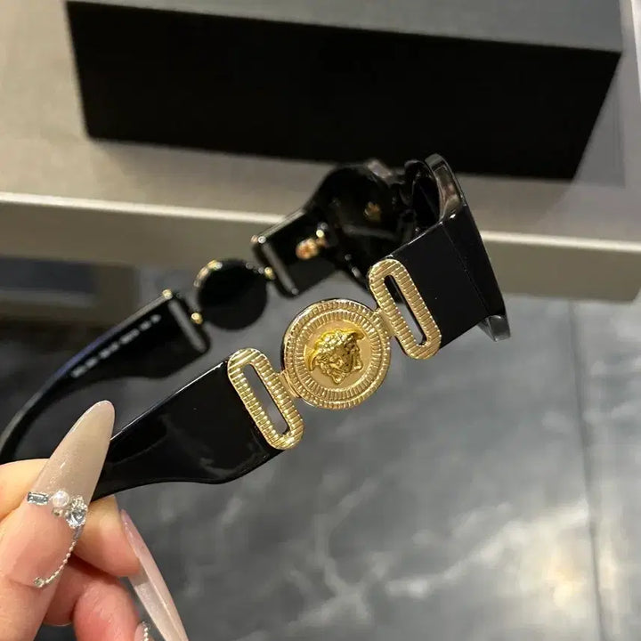 [BUNJANG] Versace Black Sunglasses / 베르사체 블랙 선글라스