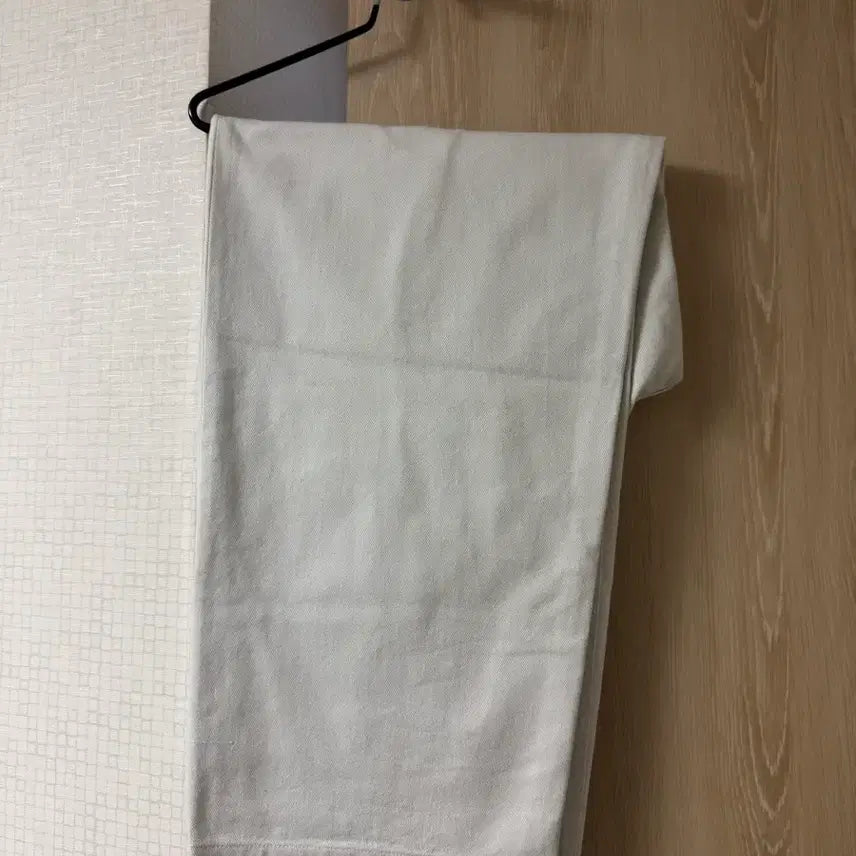 [BUNJANG] Youth Structured Wide Denim Pants Light Grey L / 유스(Youth) 스트럭쳐드 와이드 데님 라이트 그레이 L사이즈