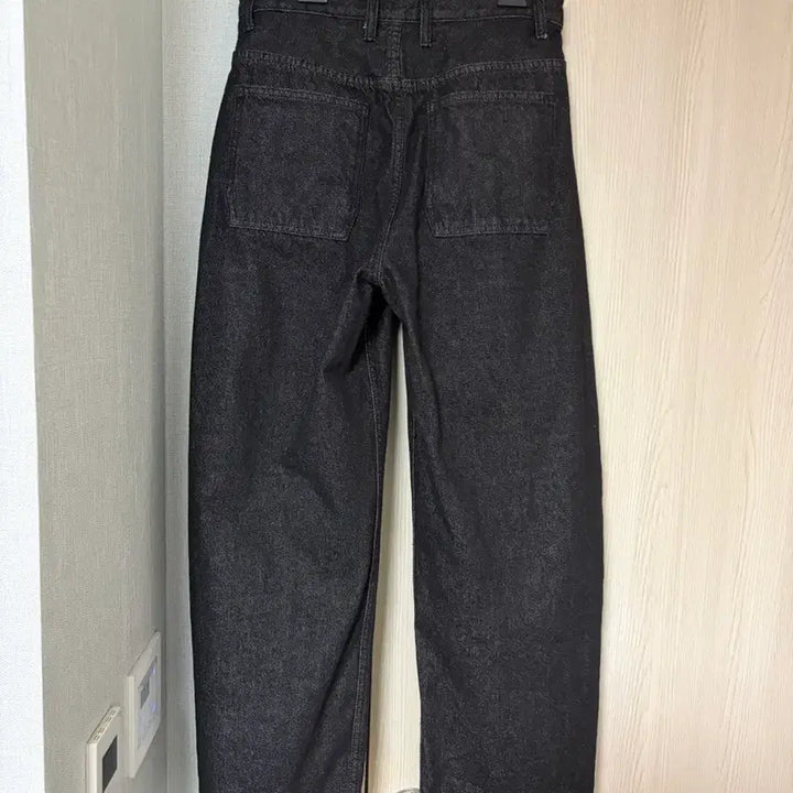 [BUNJANG] Milo Archive Reflect Curved Low Pants Indigo Black / [M] 밀로아카이브 리플렉트 커브드 로우 팬츠 인디고 블랙