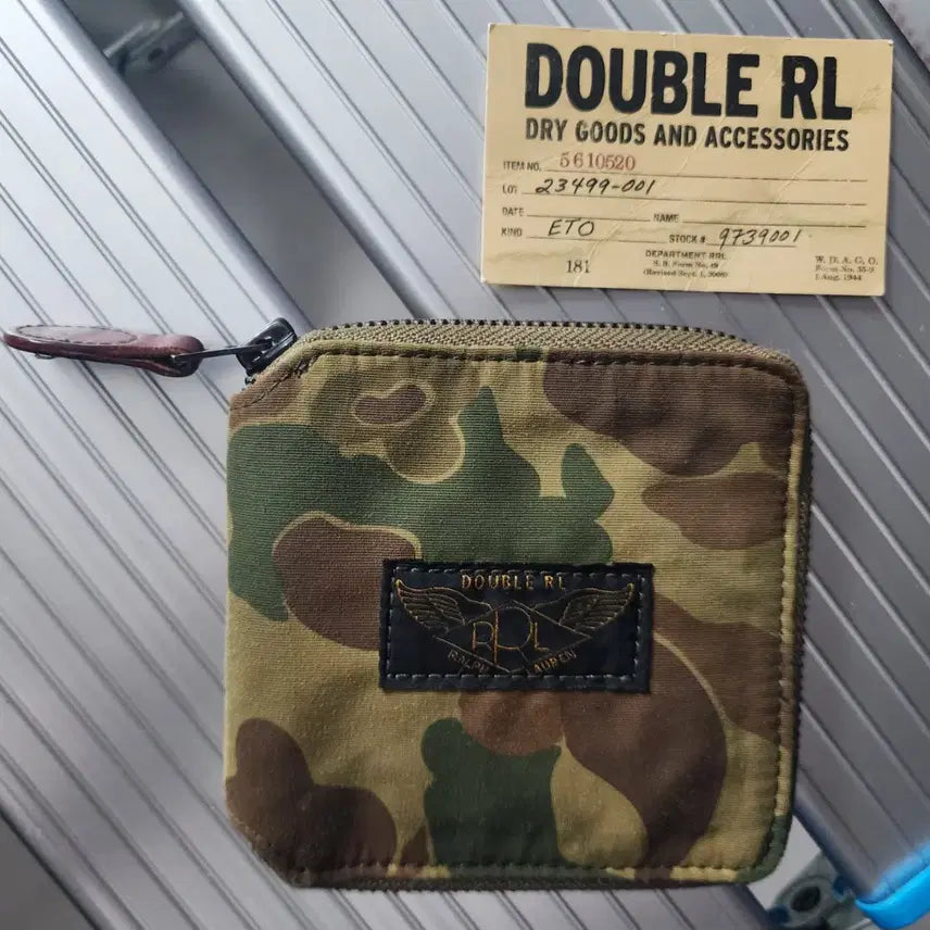 [BUNJANG] RRL Camouflage Wallet / 더블알엘 rrl 카모 지갑
