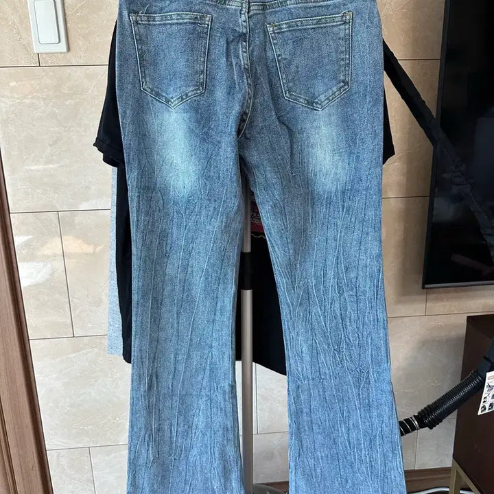 [BUNJANG] Mixxin Bootcut Washed Denim Jeans / 새상품) 시너진 부츠컷 워싱 데님 청바지 부츠컷 데님 청바지