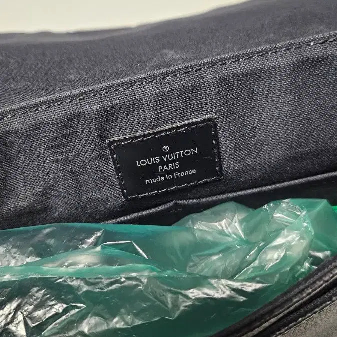 [BUNJANG] Louis Vuitton Damier Shoulder Bag Black / 루이비통 다미에 숄더백 블랙