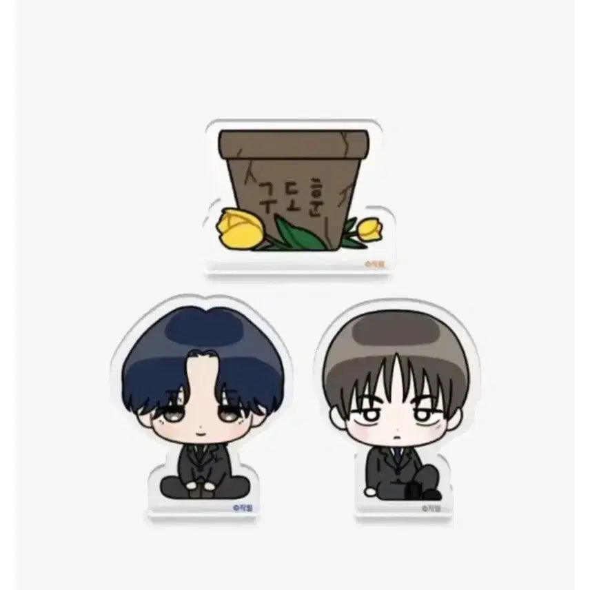 [BUNJANG] YuWon BulByeon Flower Pot Acrylic Block Corotto Set / 유원불변 화분 아크릴 블록 코롯토 세트
