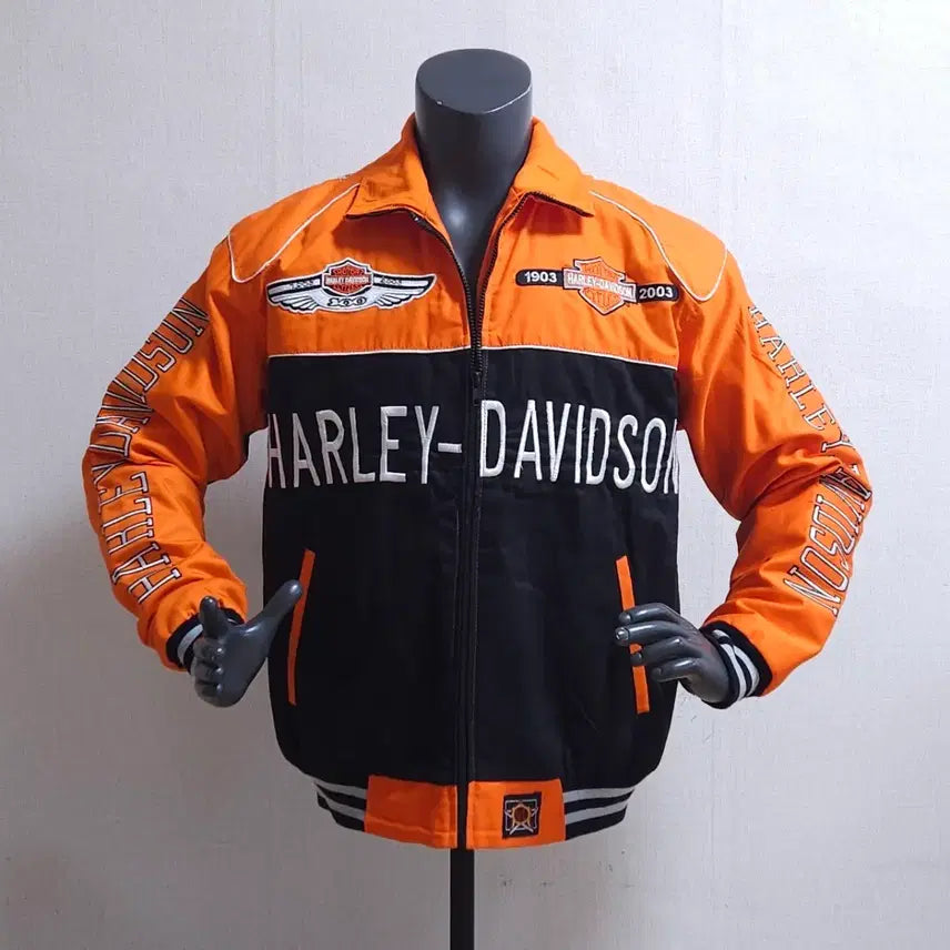 [BUNJANG] Harley-Davidson Nascar Padded Jumper Size 95 / 할리데이비슨 나스카 패딩점퍼 95