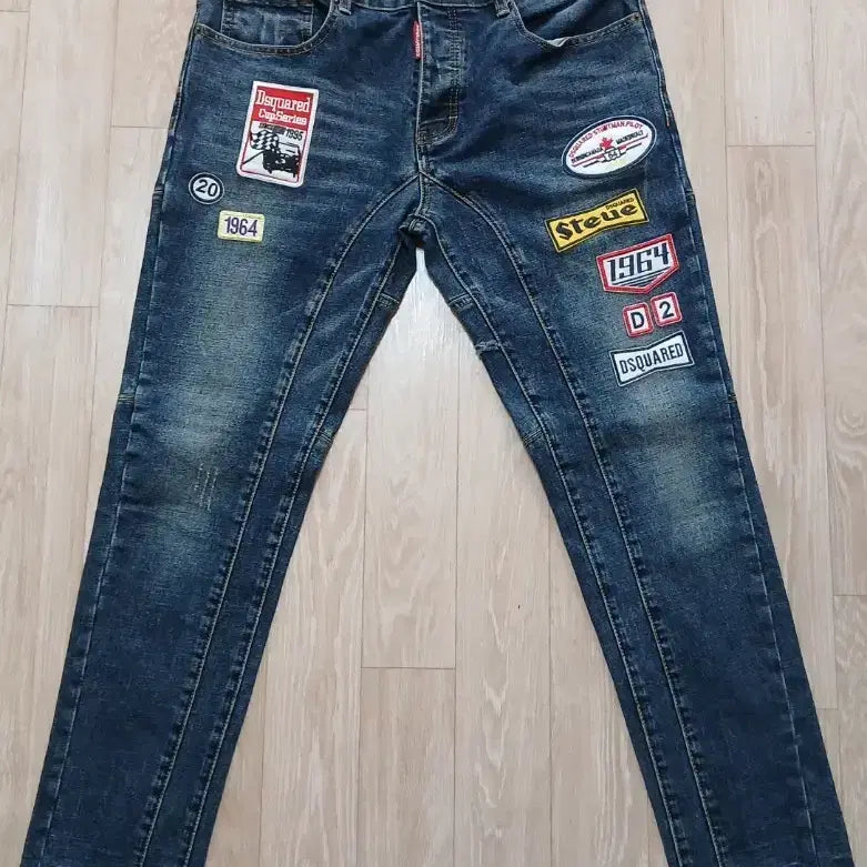 [SOLD OUT] 디스퀘어드 Dsquared2 패치데님 34 스키니핏 약스판