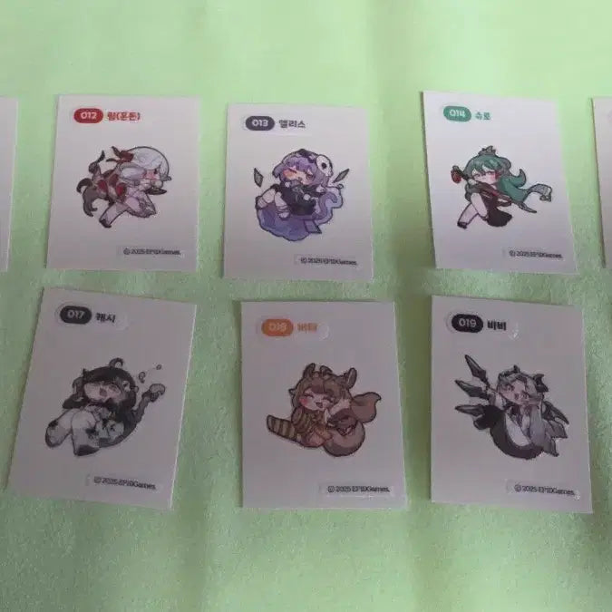 [BUNJANG] Trickster M Full Set Stickers / 트릭컬 띠부씰 풀셋 팝니다.