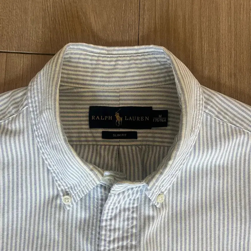 [BUNJANG] Polo Ralph Lauren Striped Shirt (M) / 폴로 랄프로렌 스트라이프 셔츠 m