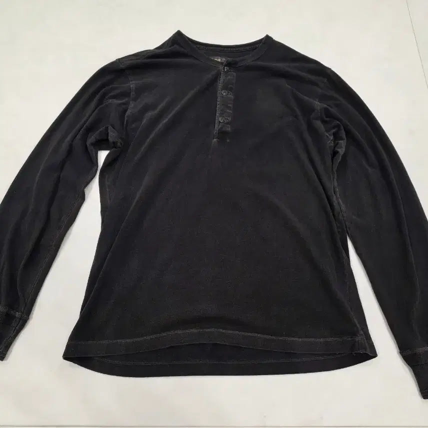 [SOLD OUT] RRL 헨리넥 빈티지블랙 M