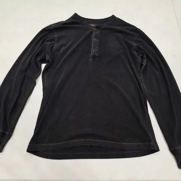 [SOLD OUT] RRL 헨리넥 빈티지블랙 M