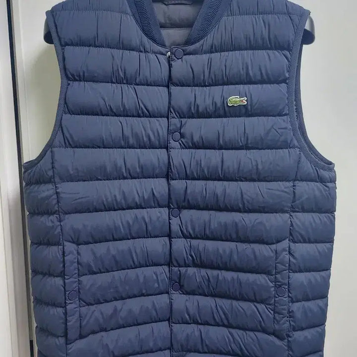 [BUNJANG] Lacoste Navy Puffer Vest Size 105 / 라코스테 네이비 패딩 조끼 105사이즈