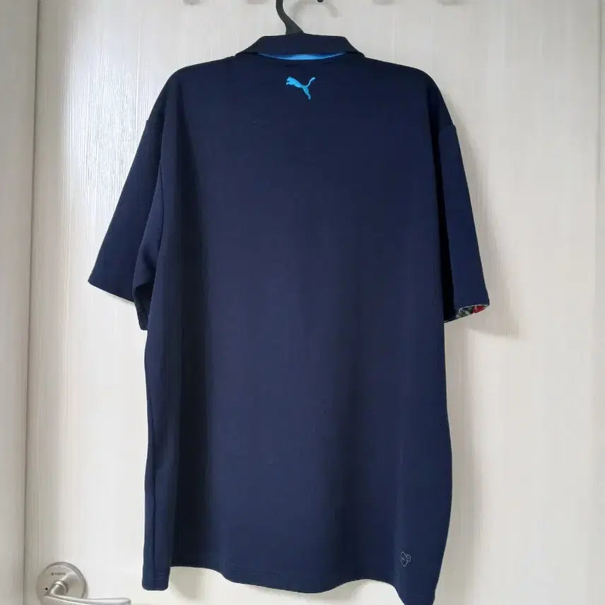 [BUNJANG] Puma Navy Short Sleeve Polo T-Shirt / 푸마 네이비 반팔 카라티
