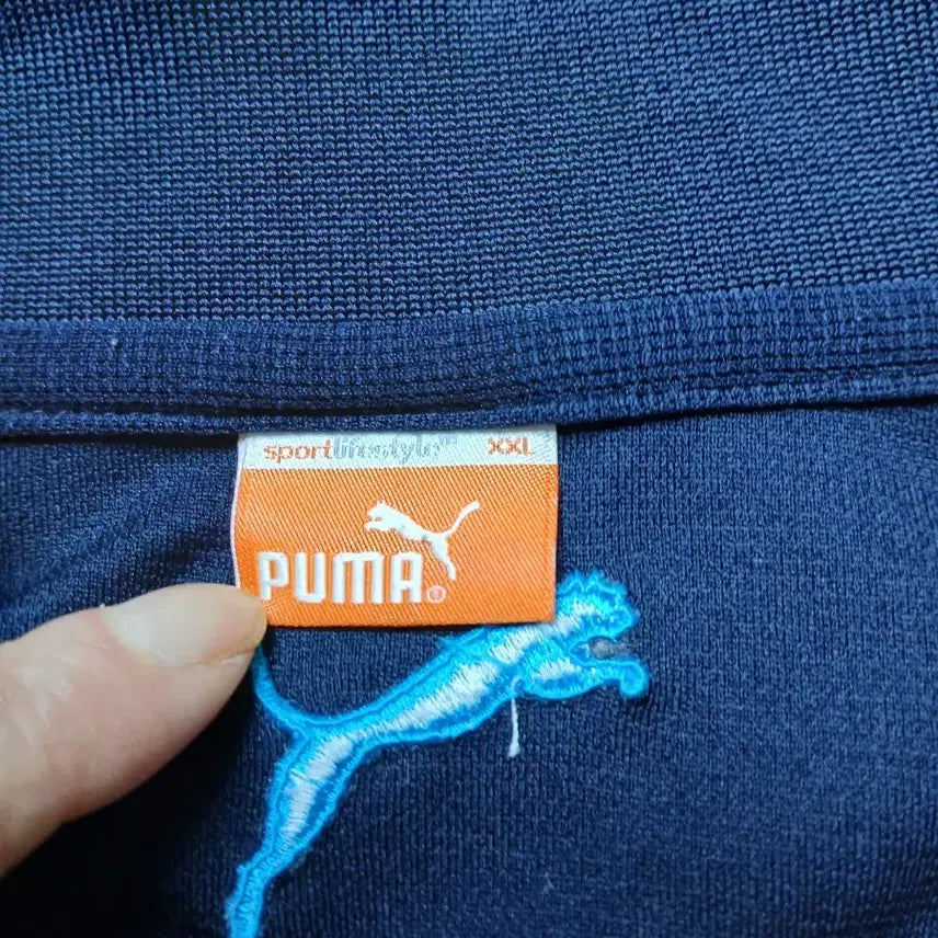 [BUNJANG] Puma Navy Short Sleeve Polo T-Shirt / 푸마 네이비 반팔 카라티