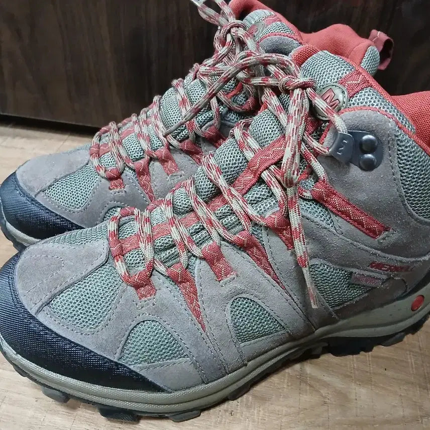 [BUNJANG] Merrell Waterproof Mid Hiking Boots Brown/Orange 275mm / 메렐 방수 미드 등산화 브라운/오렌지 275mm