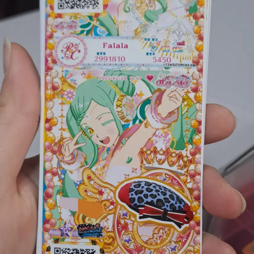 [BUNJANG] Mifaking Pripara Pri-Channel Parala Ticket Dance Panther Street Blue Hair Accessory / [미파킹]프리파라 프리채널 파라라 티켓 댄스팬서스트리트블루헤악