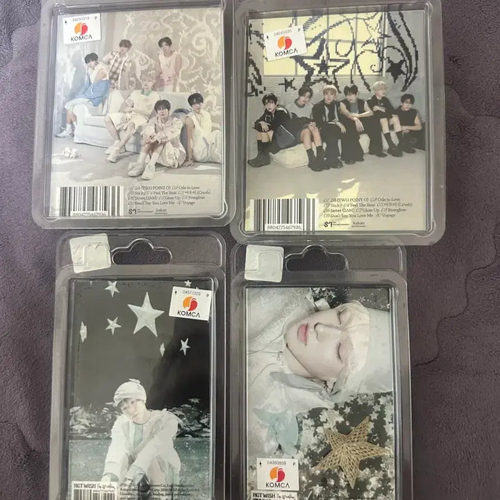 [BUNJANG] NCT WISH Vix Mini Smini Bundle Set (Sakuya, Ryo) / 엔시티위시 빅스미니 스미니(사쿠야, 료) 일괄