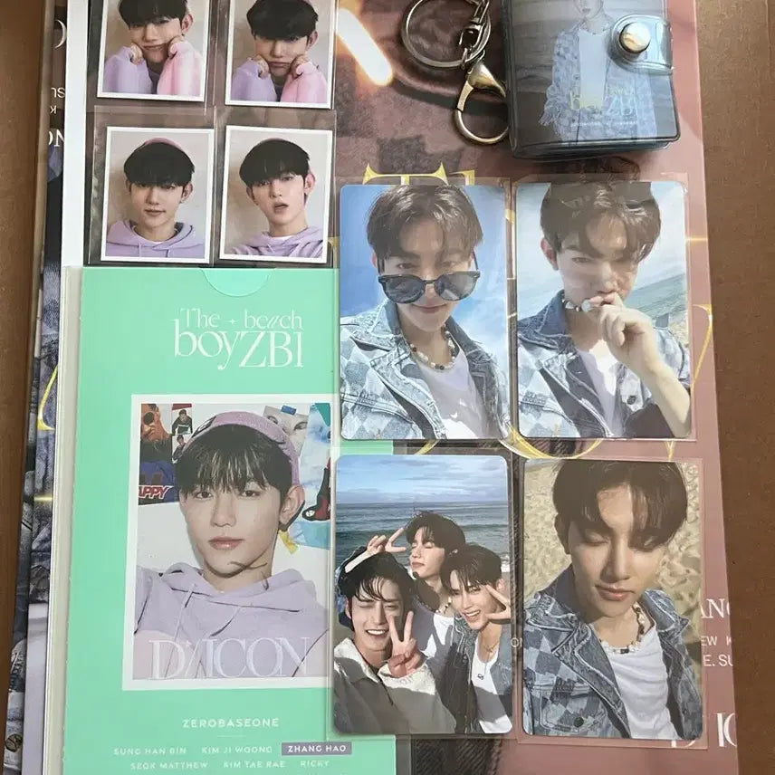 [BUNJANG] ZEROBASEONE Sung Hanbin Double Dicon Photocard Holder / 제로베이스원 앤더블 장하오 디아이콘 풀구성 판매 (특전포함)
