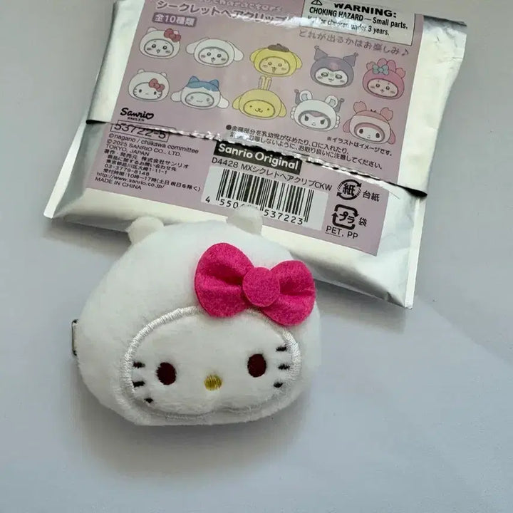 [BUNJANG] Sanrio Chekawaii Secret Random Hairpin - Hello Kitty / (정품)산리와 먼작귀 치이카와 시크릿 랜덤 헤어핀 - 헬로키티