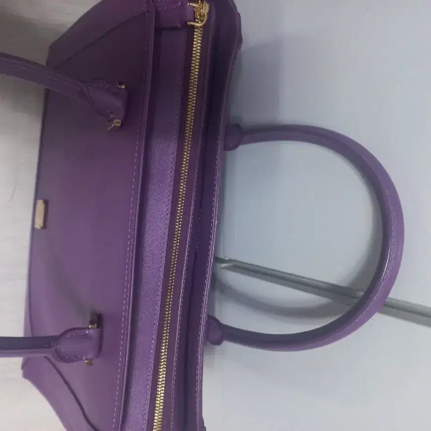 [BUNJANG] MCM Nuovole Large Tote Bag Purple / MCM 누오보엘 라지 토트백. 퍼플.