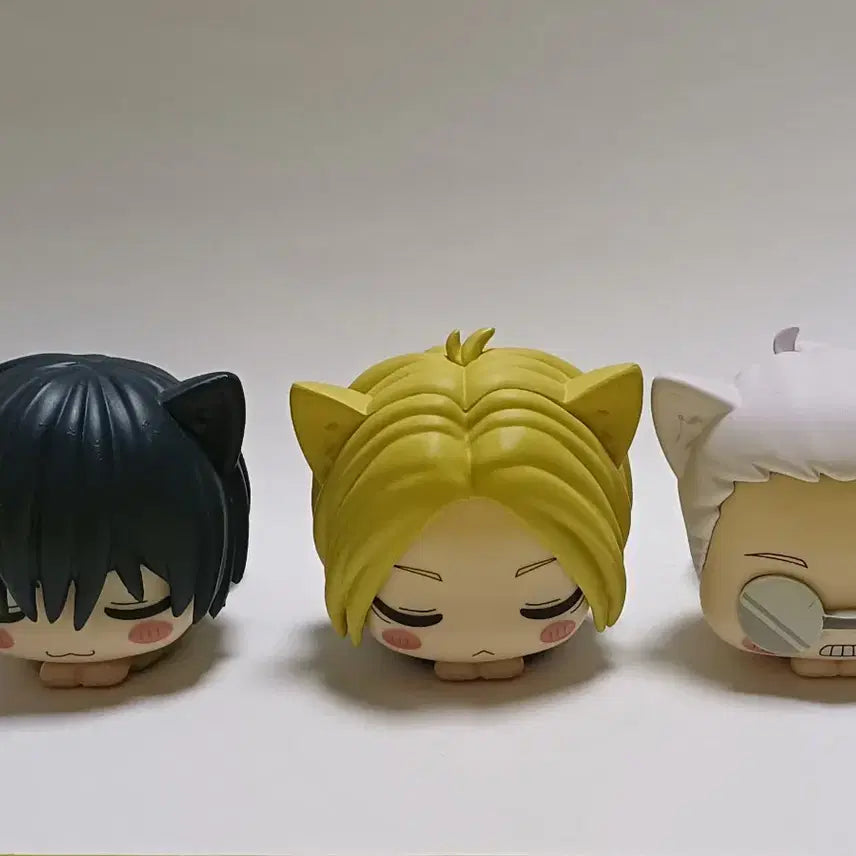 [BUNJANG] Sakamo Dayz Ohiruneko Figure Set (3 Types) / 사카데이 사카모토데이즈 굿즈 오히루네코 피규어 3종 일괄