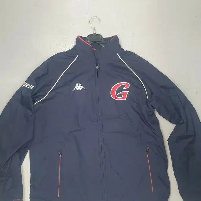 [BUNJANG] Kappa Giants Navy Windbreaker Jacket L / 카파 자이언츠 바람막이 네이비 L