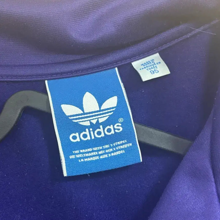 [BUNJANG] Adidas Firebird Track Jacket Purple 95 / 아디다스 파이어버드 져지 보라 95