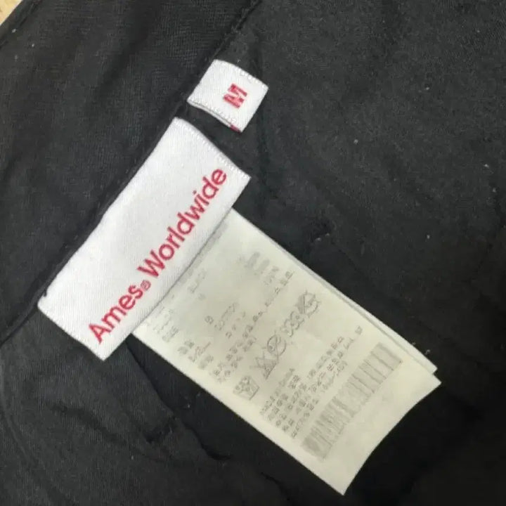 [BUNJANG] Ames Worldwide Cargo Shorts Black / 아메스 월드와이드 카고 반바지 블랙
