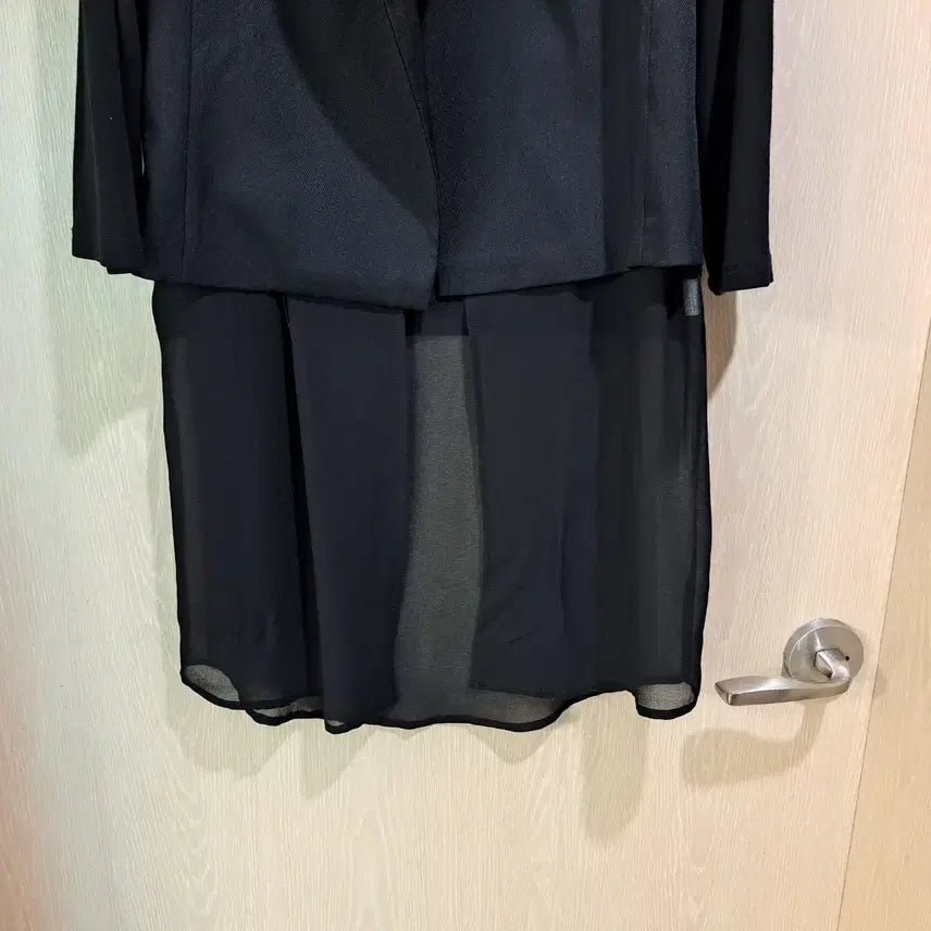 [BUNJANG] RIBU Black Two-Piece Suit Set Size 66 / RIBU 블랙 정장 투피스 세트사이즈66