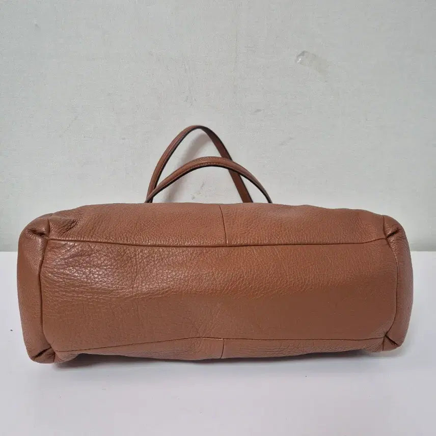 [BUNJANG] Coach Brown Leather Shoulder Bag / 코치 브라운 레더 숄더백
