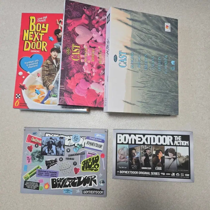 [BUNJANG] Boynextdoor Opened Album Bundle Set with 12 Photocards / 포카12장) 보넥도 개봉 앨범 일괄 양도