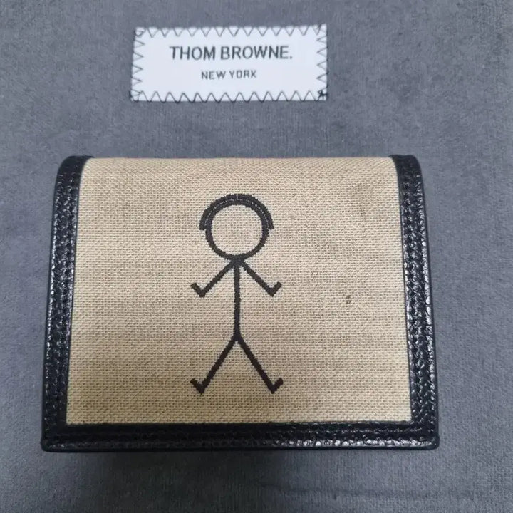 [BUNJANG] Thom Browne Mr. Thom Icon Double Cardholder / 톰브라운 미스터 톰 아이콘 더블카드지갑