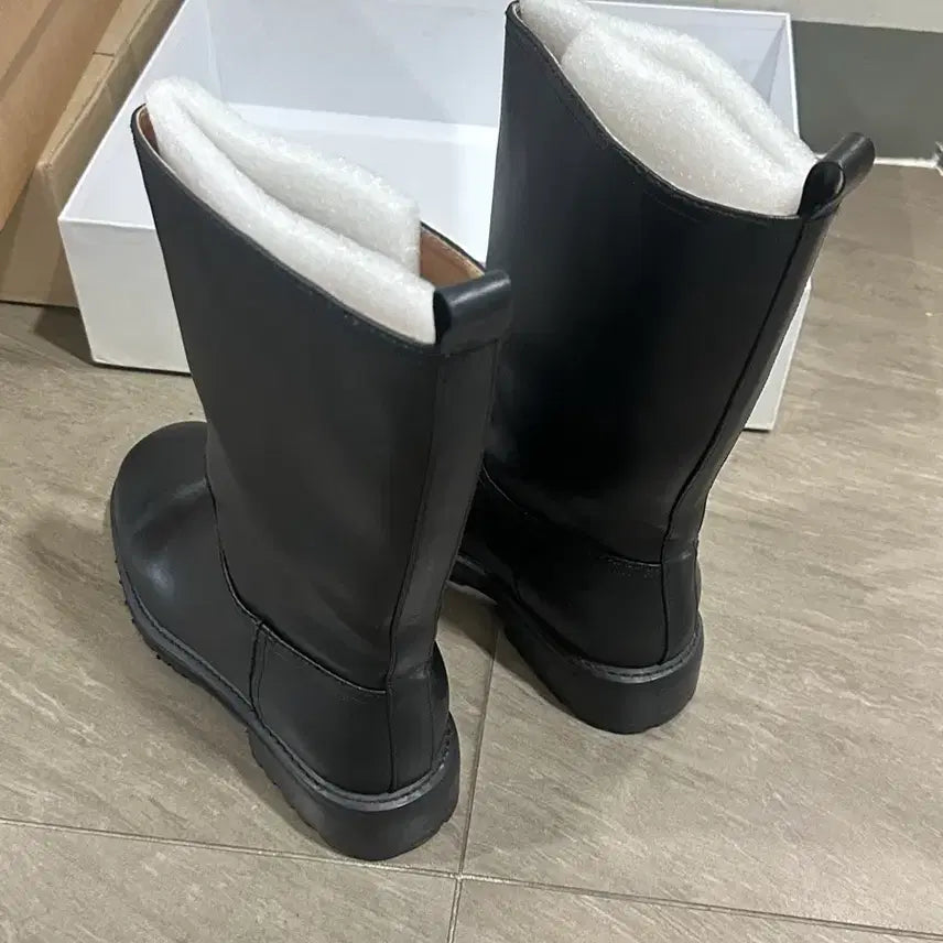 [BUNJANG] Eiffel Classic M2825 Black Mid Boots 250 / 에펠클래식 m2825 블랙 미드 부츠 250