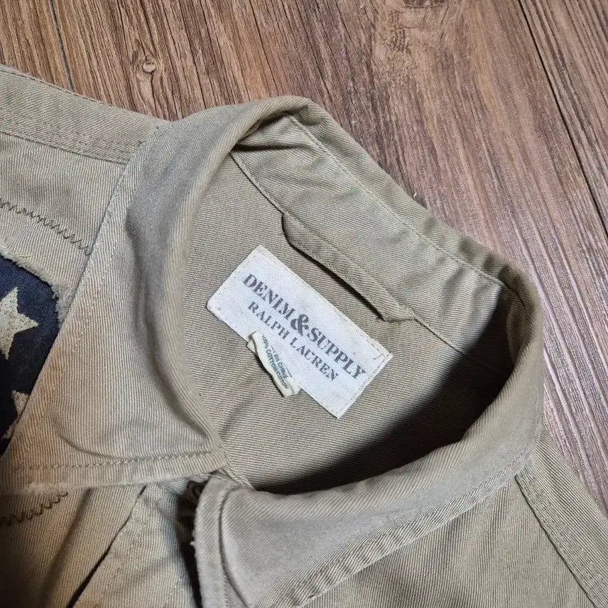 [BUNJANG] Polo Ralph Lauren Dispatch Star-Spangled Banner Denim Shirt / (95) 폴로랄프로렌 디스패치 성조기 데님셔츠