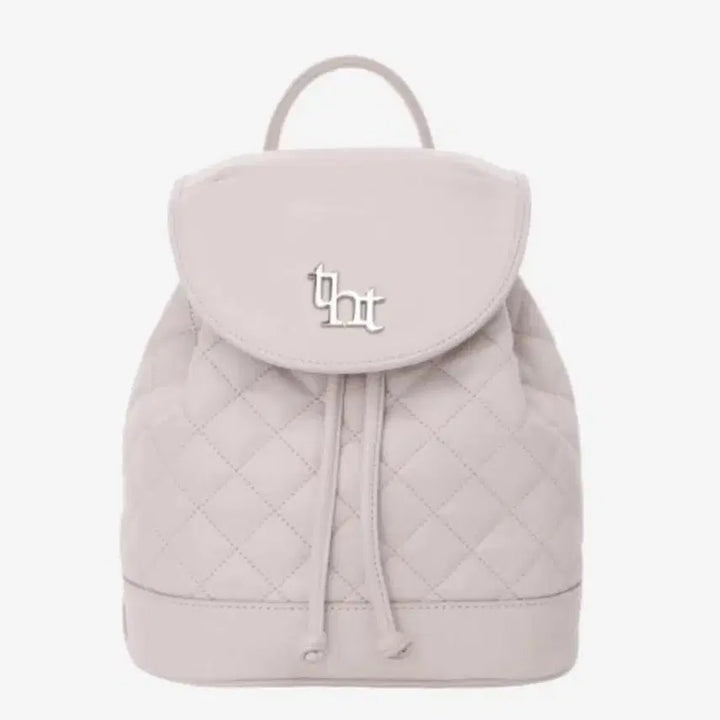 [BUNJANG] Three Times Acorn Quilted Backpack Pink / 쓰리타임즈 아콘 퀼티드 퀼팅 백팩 핑크