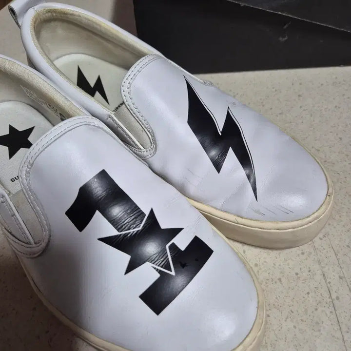 [BUNJANG] Supercomma B Slip-on Sneakers / 슈퍼콤마 슬립온