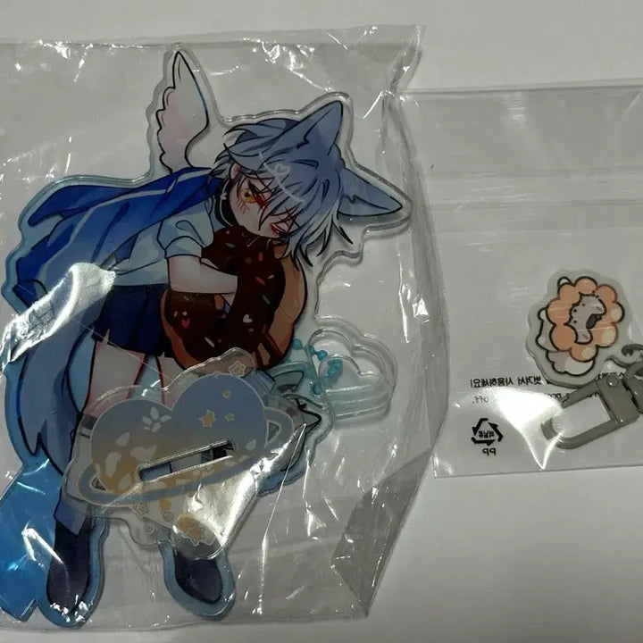 [BUNJANG] Gedamchulgeun (Scary Story Commute) Iri-nim Jesam Keyring &amp; Mongru-nim Moecheonak Acrylic Charm Bundle Set / 괴담출근 괴출 이리님 제삼 키링 몽루님 모에천악 아크릴 제삼이 일괄 판매
