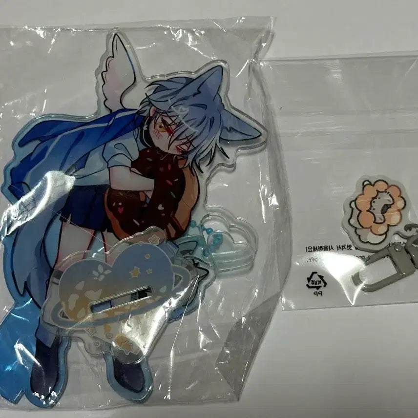 [BUNJANG] Gedamchulgeun (Scary Story Commute) Iri-nim Jesam Keyring &amp; Mongru-nim Moecheonak Acrylic Charm Bundle Set / 괴담출근 괴출 이리님 제삼 키링 몽루님 모에천악 아크릴 제삼이 일괄 판매