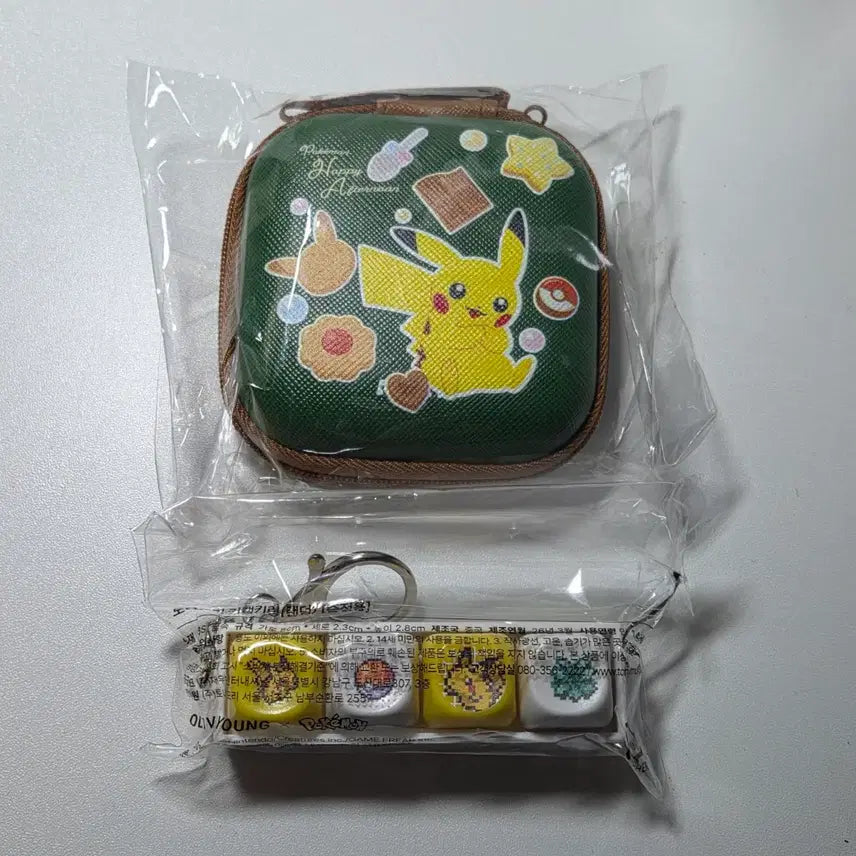 [SOLD OUT] 토니모리 피카츄 키캡 + 밀잇 피카츄 파우치
