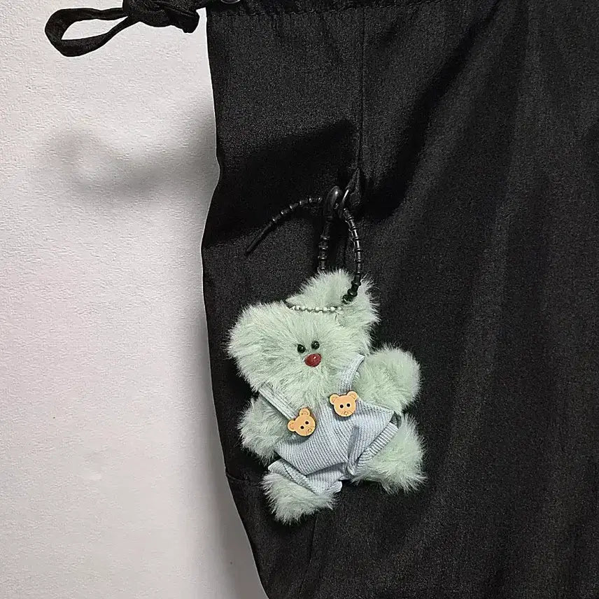 [BUNJANG] Eco Bag Shoulder Bag Gym Bag Tote Bag with Keyring / 무료배송 에코백 숄더백 짐가방 운동가방 가방 키링