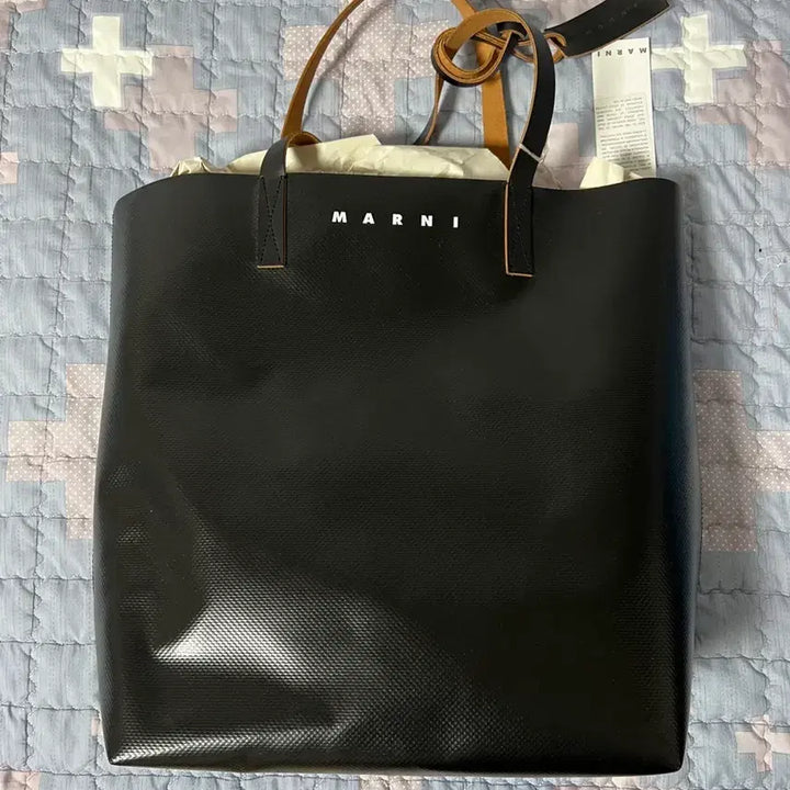 [BUNJANG] Marni Two-Tone Tote Bag Shoulder Bag / 마르니 투톤 토트백 가방 숄더백