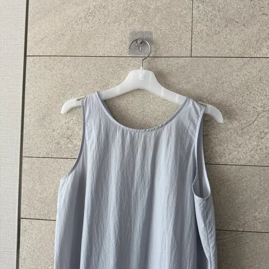 [BUNJANG] Sies Marjan Ruffle Hem Dress Fog Blue / 시에 러플 헴 드레스 포그블루