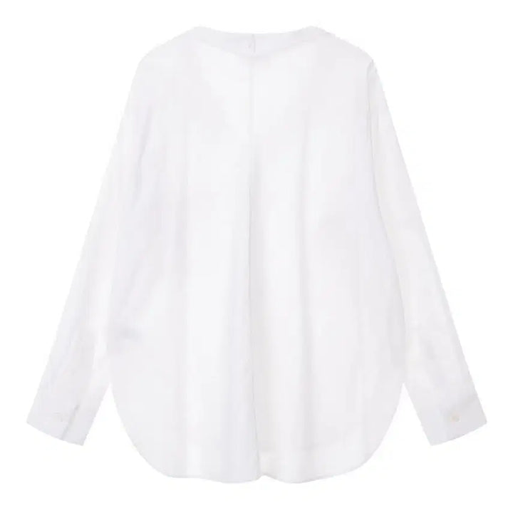 [BUNJANG] Studio Tomboy Cotton Blouse / 스튜디오 톰보이 셔츠 블라우스