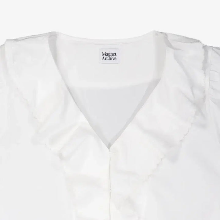 [BUNJANG] Magnet Archive Ruffle Lace Blouse / Magnet Archive - Ruffle Lace Blouse