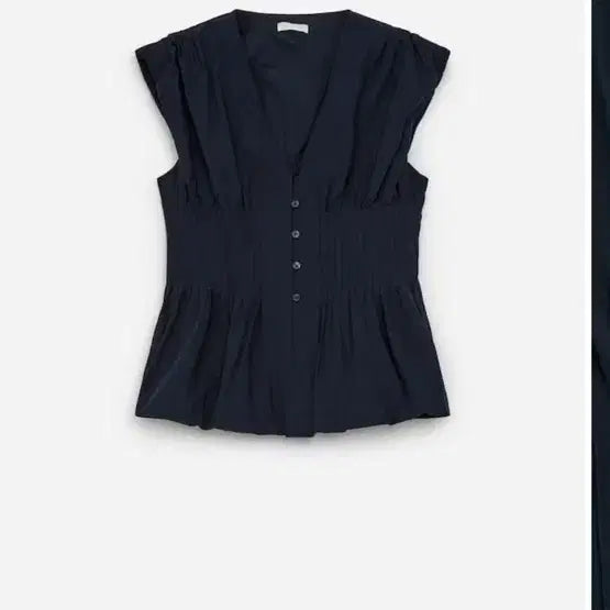 [BUNJANG] ARKET Cotton Pintuck Top / 아르켓 코튼핀턱탑