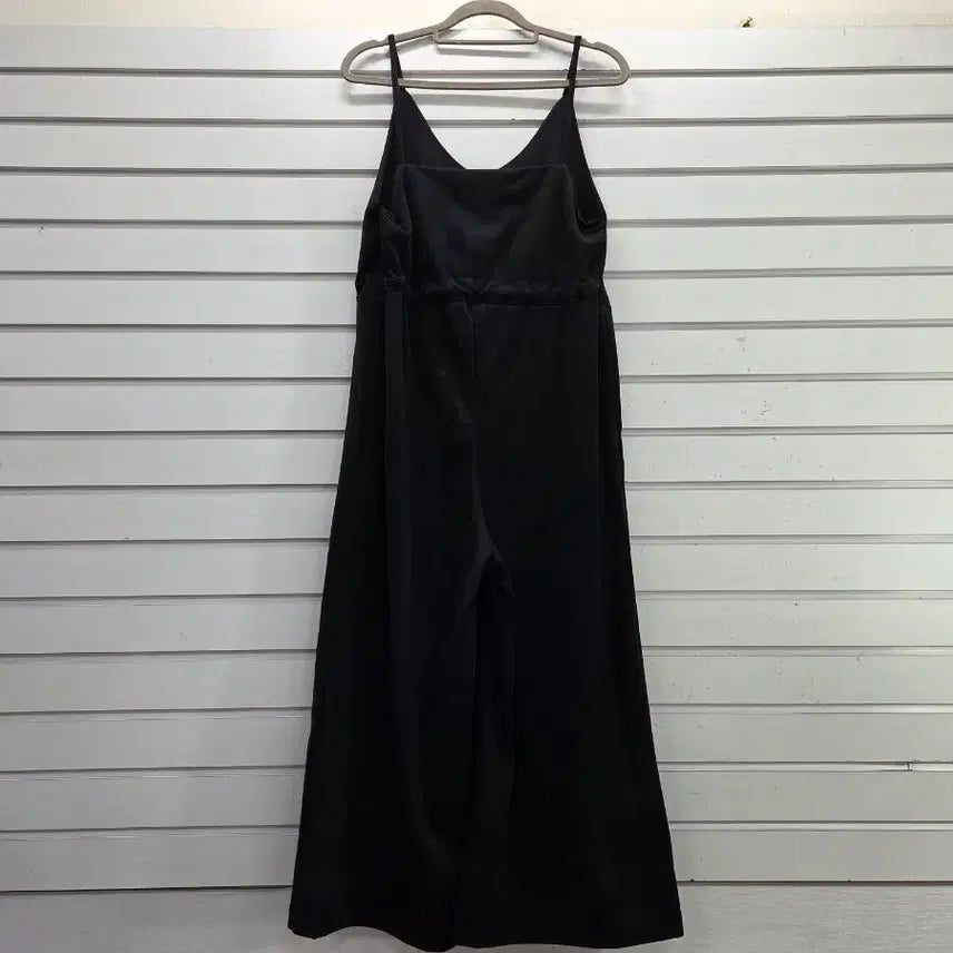 [BUNJANG] Black Strap Wide Jumpsuit Size 55 / 블랙 끈 와이드 점프수트 55/보물찾기천사
