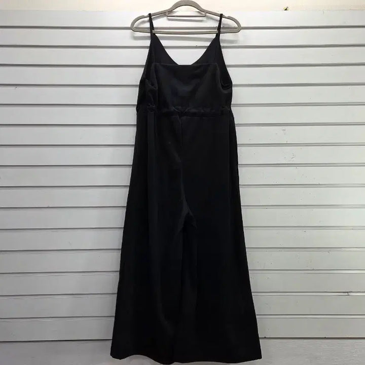 [BUNJANG] Black Strap Wide Jumpsuit Size 55 / 블랙 끈 와이드 점프수트 55/보물찾기천사